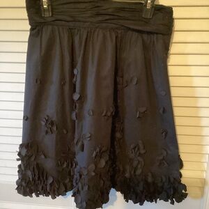 Calvin Klein ladies black knee length skirt, size missing probably